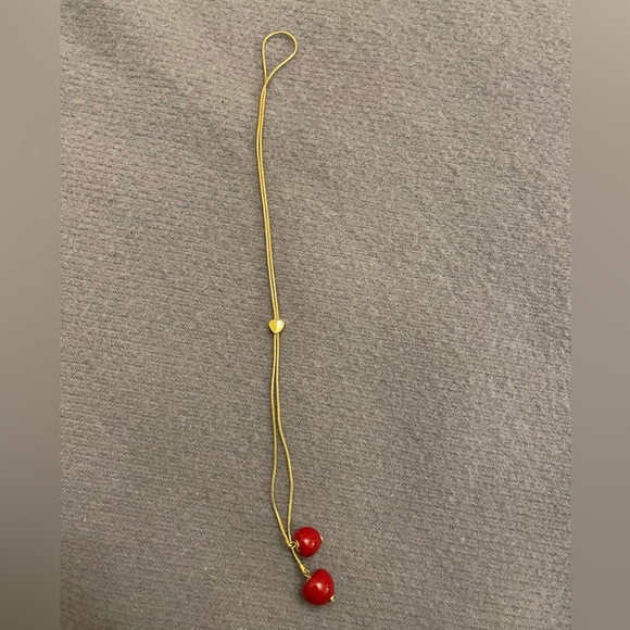 Cherry larylet necklace - Picture 3 of 5